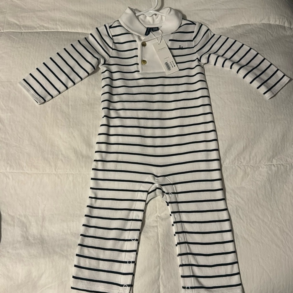NWT JANIE AND JACK NAUTICAL PLAYSUIT